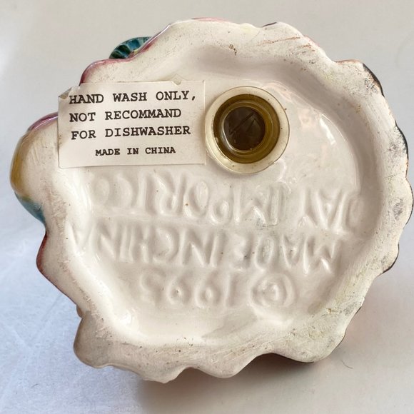 Vintage Christmas Tree Salt Shaker Teddy Bear Ceramic Train Candy Canes - Picture 6 of 9